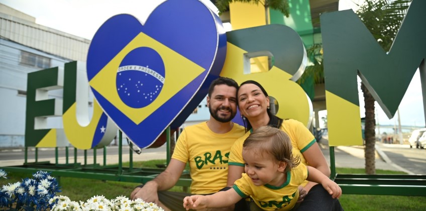 Barra Mansa entra em campo e veste verde e amarelo para viver o clima da Copa do Mundo